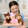 Moose Toys Little Live Pets My Baby Monkey 'Chikki Cherry', menino/menina, 2 ano(s), com som
