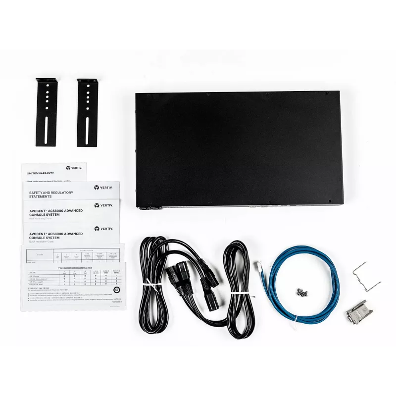 Vertiv Avocent ACS 8000 de 32 portas com alimentação CA única - ACS8032SAC-404