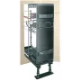 Middle Atlantic Products AX-SXR, 31 polegadas x 20 polegadas, 43HE rack de parede preto