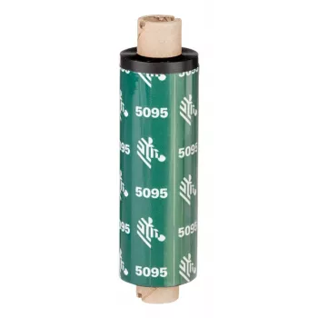 Fita de resina Zebra 5095 450 m preto