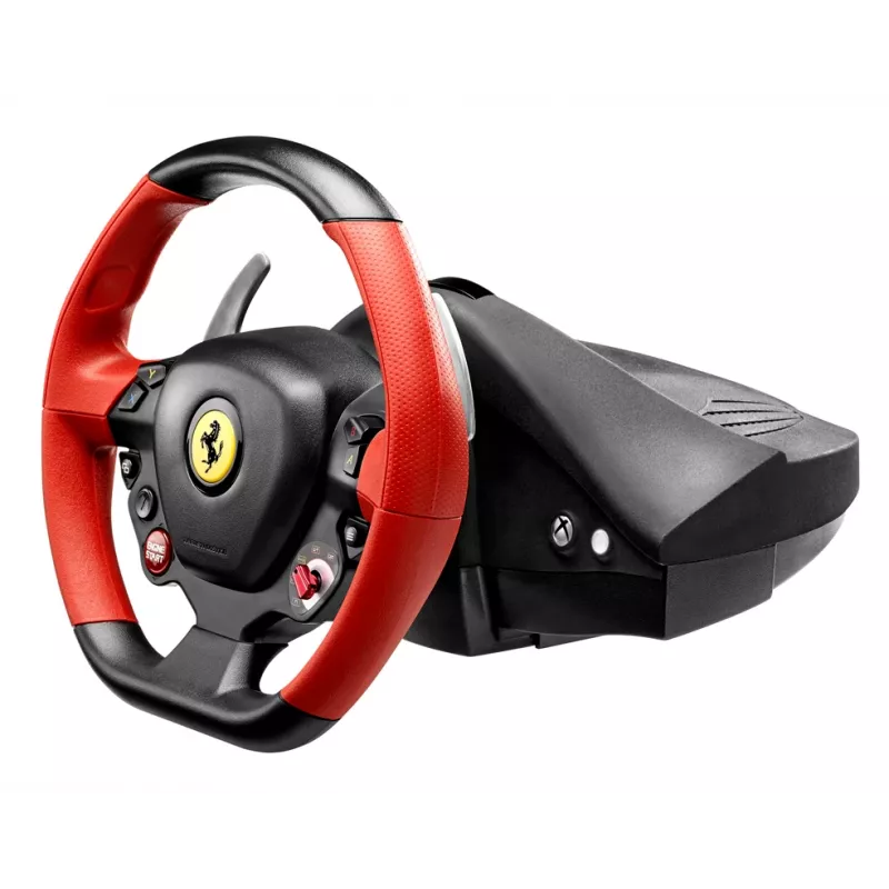 Volante Thrustmaster Ferrari 458 Spider preto, vermelho USB com pedais Xbox One
