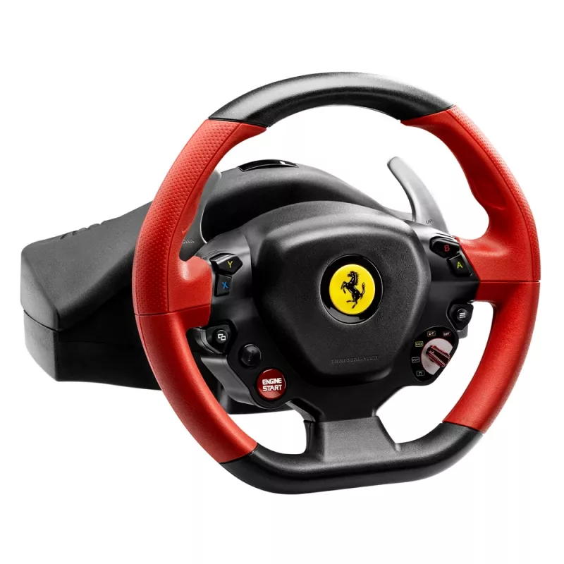 Volante Thrustmaster Ferrari 458 Spider preto, vermelho USB com pedais Xbox One