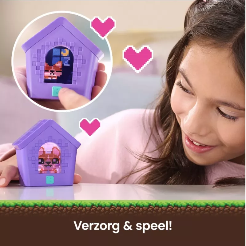 Bitzee, brinquedo interativo de casa para cães com 15 cachorros no interior, sala de jogos 3D, reage ao toque, brinquedo de animal de estimação digital para meninas e meninos a partir dos 5 anos