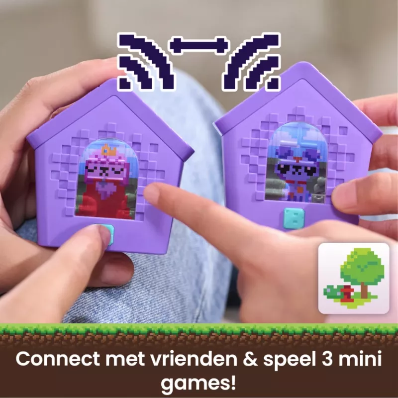 Bitzee, brinquedo interativo de casa para cães com 15 cachorros no interior, sala de jogos 3D, reage ao toque, brinquedo de animal de estimação digital para meninas e meninos a partir dos 5 anos