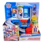 PAW Patrol: Pup Squad, Search & Rescue HQ conjunto de brincar com Chase Pup Squad Racer, figura de ação Humdinger e Kitty Pal, brinquedo para meninos e meninas a partir dos 3 anos