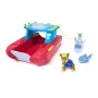 PAW Patrol Sea Patroller veículo com figura de Chase e tubarão, 2 modos de patrulha, brinquedo infantil para meninos e meninas a partir dos 3 anos