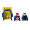 PAW Patrol Chase Pup Squad Lançadores com veículo Ryder pack de 2, brinquedo infantil para meninos e meninas a partir dos 3 anos