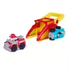 PAW Patrol Marshall Pup Squad Lançadores com veículo Rex pack de 2, brinquedo infantil para meninos e meninas a partir dos 3 anos