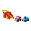 PAW Patrol Marshall Pup Squad Lançadores com veículo Rex pack de 2, brinquedo infantil para meninos e meninas a partir dos 3 anos