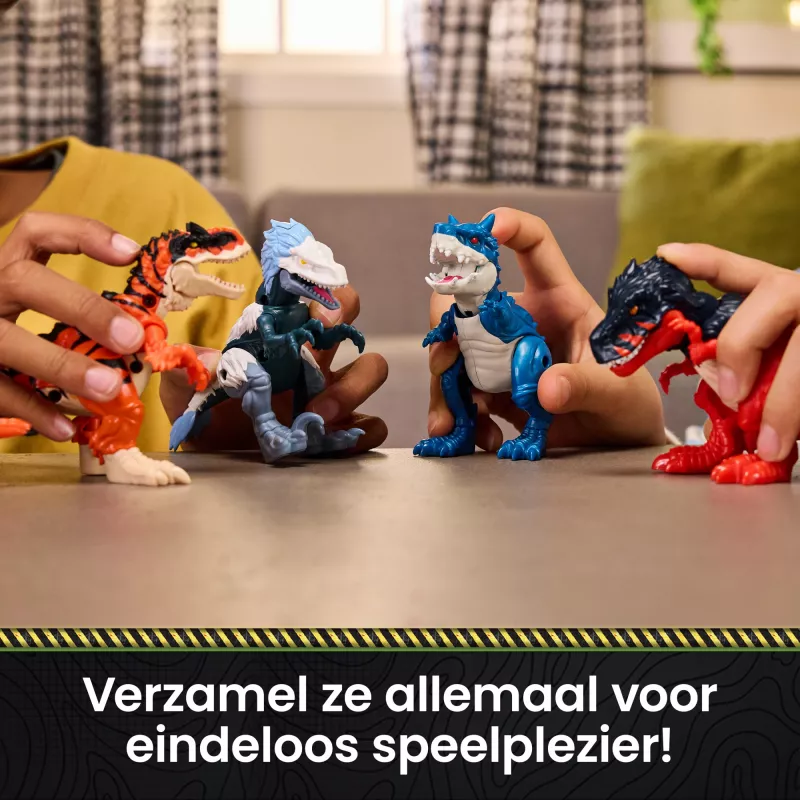 Primal Hatch Hybrid Hatchers brinquedo dinossauro e ovo, criatura mini-dino misteriosa, brinquedo infantil para meninos e meninas a partir dos 5 anos, modelos podem variar