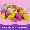 Kinetic Sand, conjunto de brincar Smoothie-Mixer, recheio de cesto de Páscoa, inclui 14 oz de areia de brincar moldável, ferramentas e molde de gelado no pau, brinquedo de comida de brincar