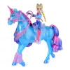 Unicorn Academy, Train & Glow Light-up River unicórnio com Isabel, ideia de presente de Páscoa, bonecas e brinquedo de unicórnio para meninas, inclui 3 acessórios de treino