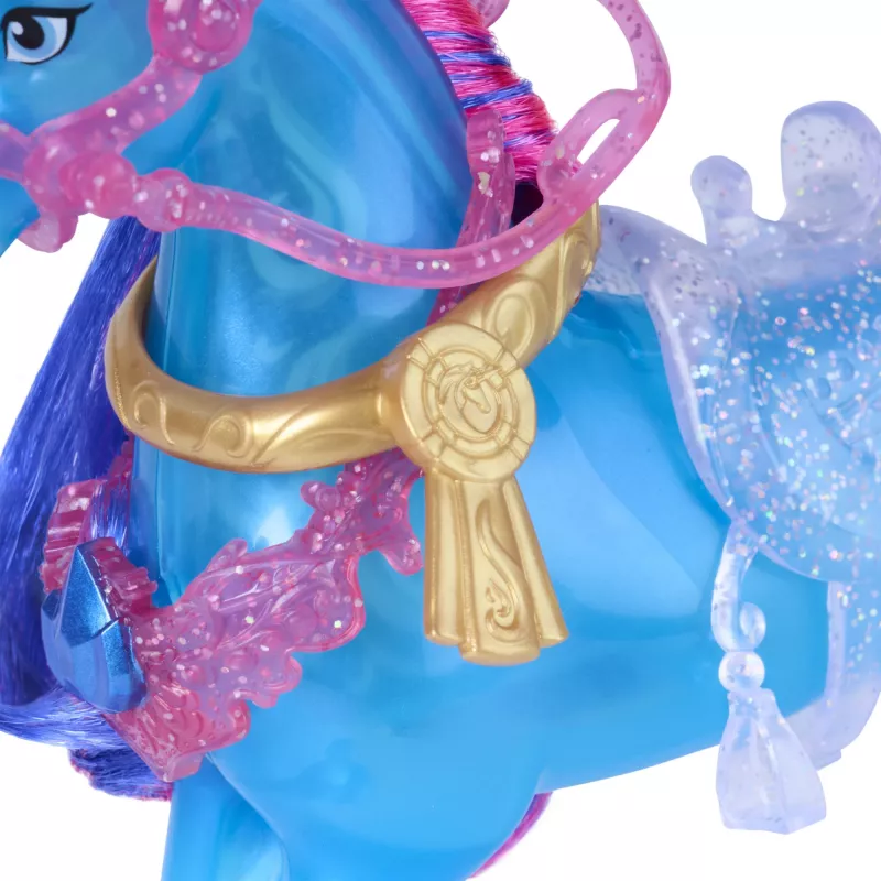 Unicorn Academy, Train & Glow Light-up River unicórnio com Isabel, ideia de presente de Páscoa, bonecas e brinquedo de unicórnio para meninas, inclui 3 acessórios de treino