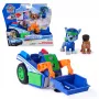 PAW Patrol: Search & Rescue, veículo Rocky Rescue Recycler com 2 figuras, carro de brincar com ação de retrocesso, brinquedo infantil para meninos e meninas a partir dos 3 anos