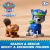 PAW Patrol: Search & Rescue, veículo Rocky Rescue Recycler com 2 figuras, carro de brincar com ação de retrocesso, brinquedo infantil para meninos e meninas a partir dos 3 anos