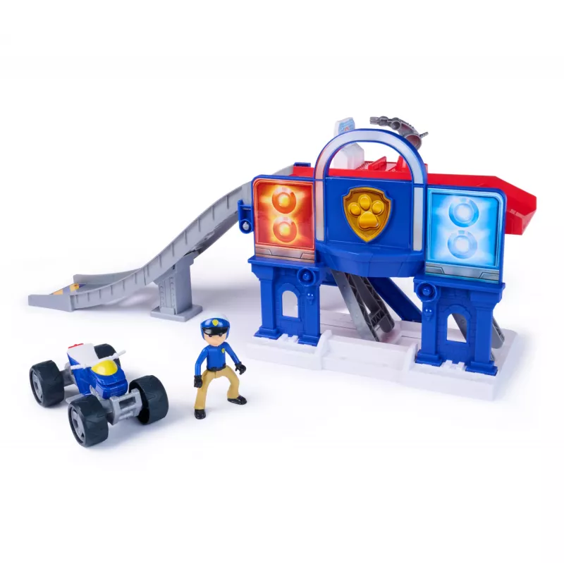 PAW Patrol Search & Rescue Lift 'N' Repair conjunto de brincar com figura e veículo exclusivos, mais de 76 cm de comprimento, brinquedo para meninos e meninas a partir dos 3 anos