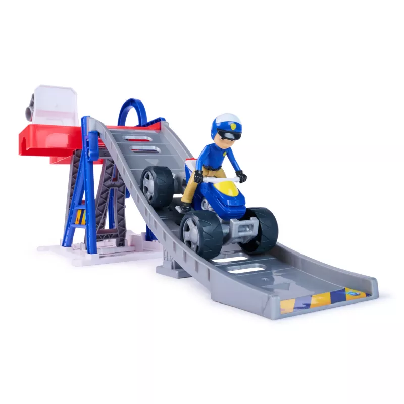 PAW Patrol Search & Rescue Lift 'N' Repair conjunto de brincar com figura e veículo exclusivos, mais de 76 cm de comprimento, brinquedo para meninos e meninas a partir dos 3 anos