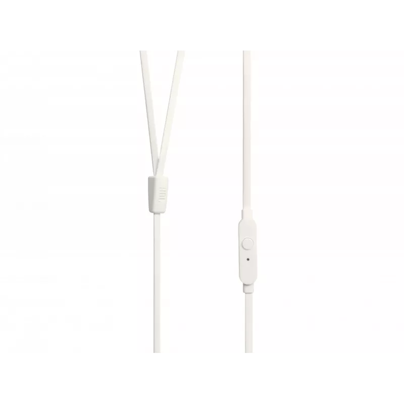 JBL Tune 110 WHITE, com fios, 20 - 20000 Hz, música, headset, branco