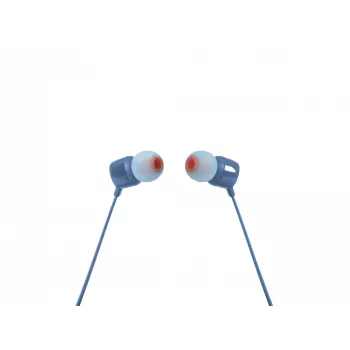JBL Tune 110 BLUE, com fios, 20 - 20000 Hz, música, headset, azul