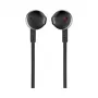 JBL Tune 205 preto, com fios, 20 - 20000 Hz, chamadas/música, 14,3 g, headset, preto