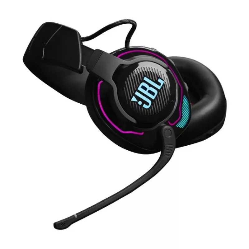 JBL Quantum 910 headset com fios e sem fios arco de cabeça gaming Bluetooth preto