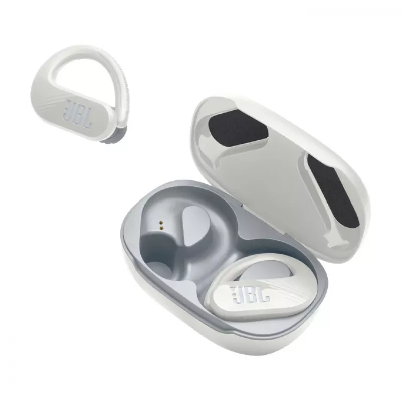 JBL Endurance PEAK 3 headset True Wireless Stereo (TWS) gancho de orelha chamadas/música/desporto/dia a dia USB Type-C Bluetooth base de carregamento branco