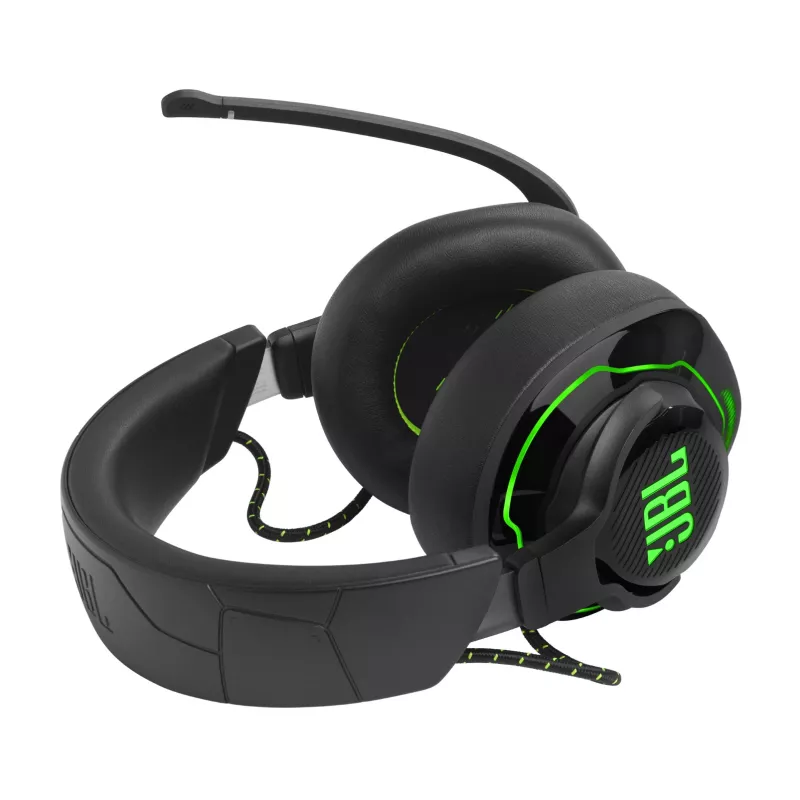 JBL Quantum 910X headset com fios e sem fios arco de cabeça gaming USB Type-C Bluetooth preto, verde