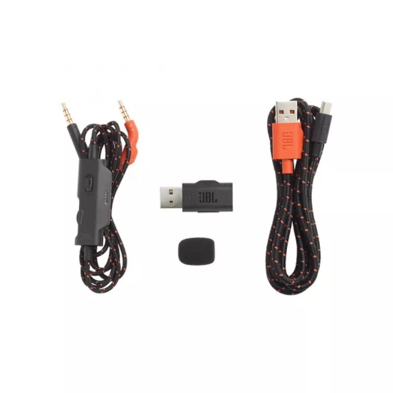 JBL Quantum 810 auscultadores sem fios arco de cabeça gaming USB Type-C Bluetooth preto