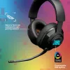 JBL Quantum 400 PRETO, com fios, Gaming, 20 - 20000 Hz, 248 g, auscultadores, preto