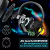 JBL Quantum 400 PRETO, com fios, Gaming, 20 - 20000 Hz, 248 g, auscultadores, preto