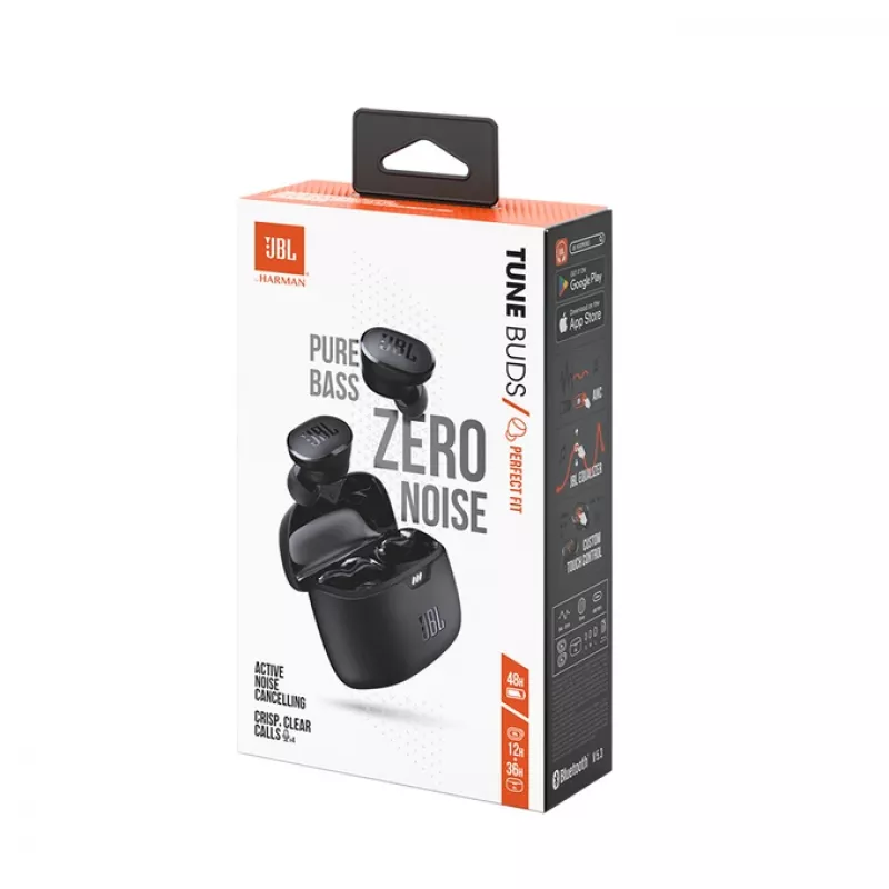 JBL Tune Buds Headset True Wireless Stereo (TWS) In-ear chamadas/música Bluetooth preto