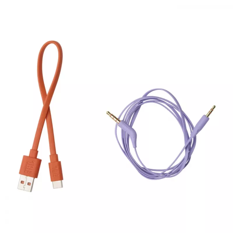 JBL Tune 670 NC Headset com fios e sem fios arco de cabeça chamadas/música USB Type-C Bluetooth lilás