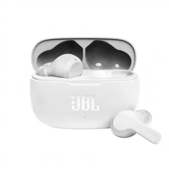 JBL Wave 200 TWS BRANCO, sem fios, 20 - 20000 Hz, música, 48 g, headset, branco
