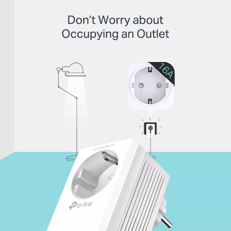 TP-Link TL-WPA7617 KIT 1200 Mbit/s Ethernet LAN Wi-Fi branco 2 unid.
