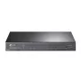 Switch TP-Link JetStream 8 portas Gigabit Smart PoE+ com 2 slots SFP