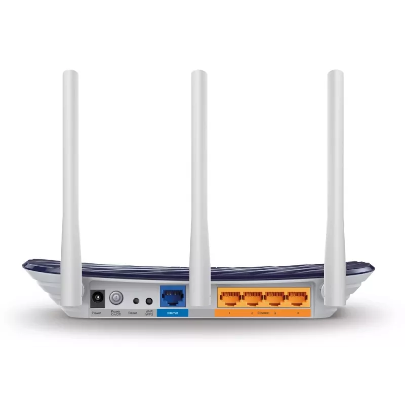 Router Wi-Fi TP-Link AC750 Fast Ethernet banda dupla (2,4 GHz / 5 GHz) preto, branco