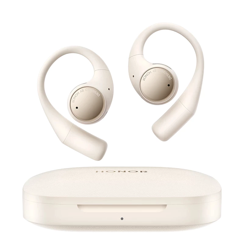 Headset Honor Earbuds Open sem fios in-ear chamadas/música USB Type-C Bluetooth dourado