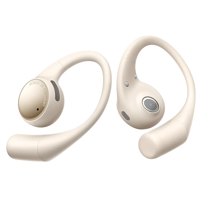Headset Honor Earbuds Open sem fios in-ear chamadas/música USB Type-C Bluetooth dourado