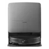 Robô aspirador Roborock SAROS 20X — redondo, depósito de pó 0,259 L, 6400 mAh, 200 min de autonomia, base com 2,5 L de pó, limpeza com esfregona, preto