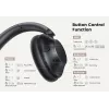 Ugreen HiTune Max5 Headset Com fios e sem fios Arco de cabeça Chamadas/Música Bluetooth Preto