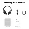Ugreen HiTune Max5 Headset Com fios e sem fios Arco de cabeça Chamadas/Música Bluetooth Preto