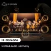 Barra de som Hisense AX5140Q 5.1.4 Dolby Atmos, 600 W RMS, subwoofer sem fios 280 W, preto