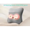 Almofada de massagem SKG VS500 – massagem por amassamento, alimentado por bateria 10 W, bateria integrada, Cinzento