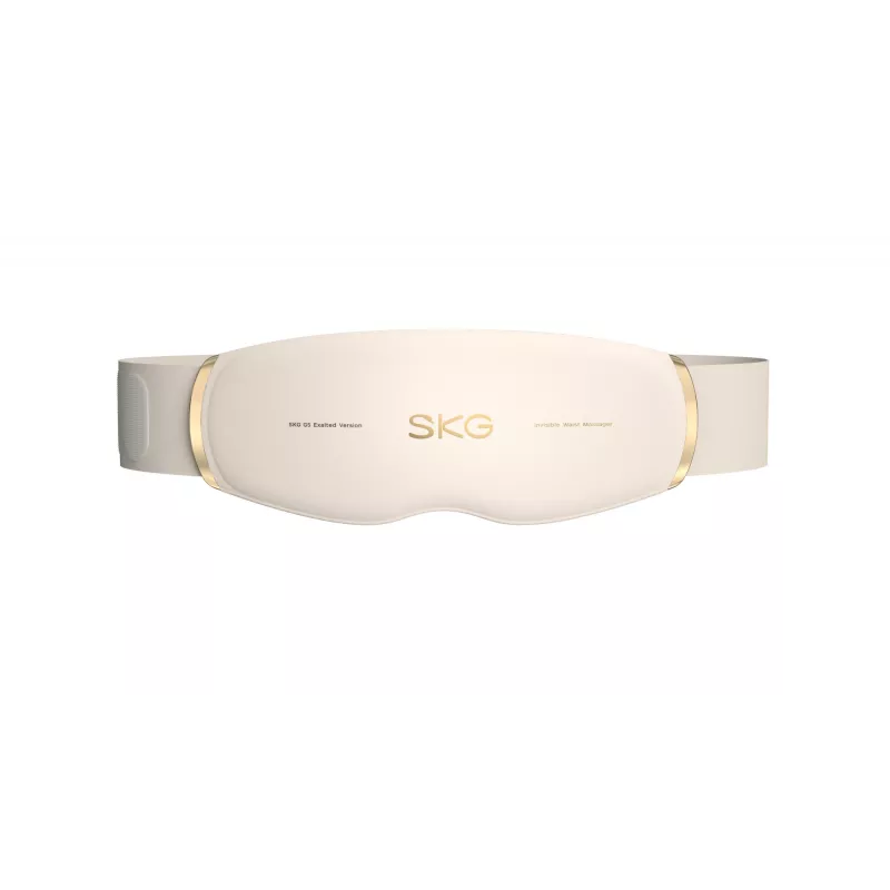 Massajador de cintura SKG GS500 — EMS e vibração, bateria incorporada, 10 W, Branco