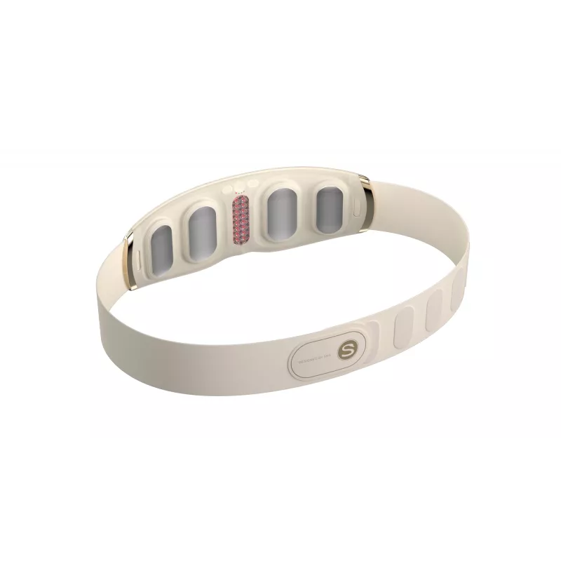Massajador de cintura SKG GS500 — EMS e vibração, bateria incorporada, 10 W, Branco