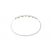 Massajador de cintura SKG GS500 — EMS e vibração, bateria incorporada, 10 W, Branco