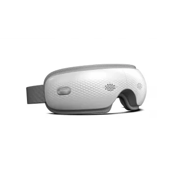 SKG ES300 - Branco, massagem por compressão, olhos, Branco, Plástico, Botões, Bateria