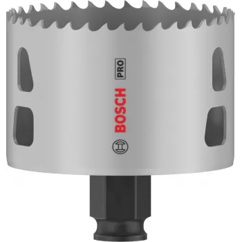 Bosch PRO Multi Material PC Plus, 44/73 mm, Individual, Broca, Pladur, Metal, Metais não ferrosos, Plástico, Madeira macia, Preto, Cinzento, Aço cobalto, Aço rápido liga de cobalto (HSS-Co)