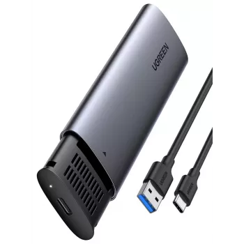 Caixa para SSD Ugreen 10903 M.2 Preto Cinzento 2 TB 5 Gbit/s