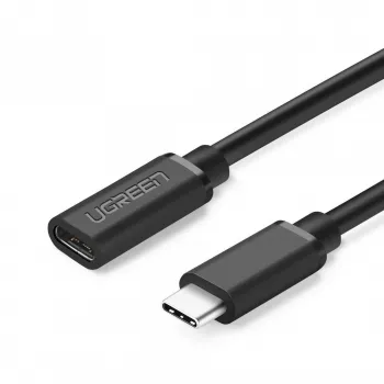Cabo USB-C Ugreen 40574 0,5 m USB-C Preto 5 Gbit/s